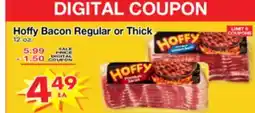 Superior Grocers Hoffy Bacon Regular or Thick offer