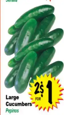 Superior Grocers Large Cucumbers offer