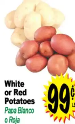 Superior Grocers White or Red Potatoes offer