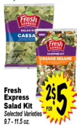 Superior Grocers Fresh Express Salad Kit offer