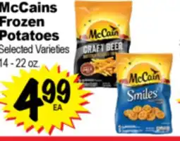 Superior Grocers McCains Frozen Potatoes offer