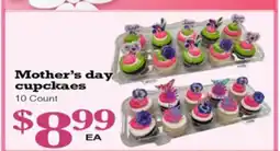 Superior Grocers Mother's day cupckaes offer