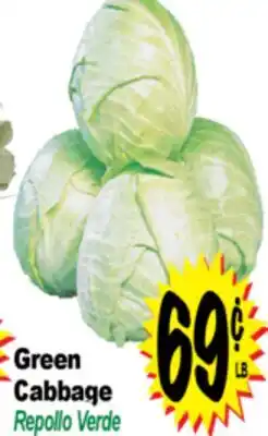 Superior Grocers Green Cabbage offer