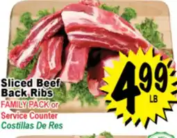 Superior Grocers Sliced Beef Back Ribs offer