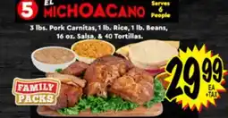 Superior Grocers El MICHOACANO Serves 6 People offer
