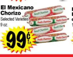 Superior Grocers El Mexicano Chorizo offer