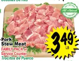 Superior Grocers Pork Stew Meat offer