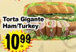 Superior Grocers Torta Gigante Ham/Turkey offer