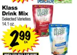 Superior Grocers Klass Drink Mix offer