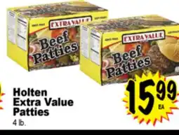Superior Grocers Holten Extra Value Patties offer