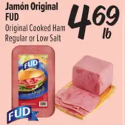 El Super Fresh Original Cooked Ham Regular or Low Salt offer