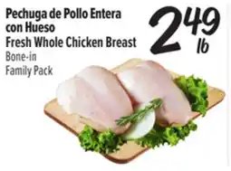 El Super Fresh Fresh Whole Chicken Breast Bone-in offer