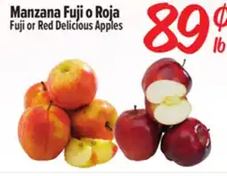 El Super Fresh Fuji or Red Delicious Apples offer