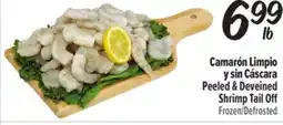 El Super Fresh Peeled & Deveined Shrimp Tail Off offer