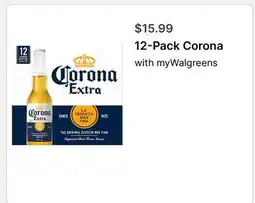 Walgreens 12-Pack Corona offer