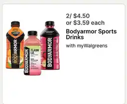 Walgreens Bodyarmor Sports Drinks offer