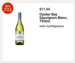 Walgreens Oyster Bay Sauvignon Blanc, 750ml offer