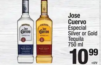 Super King Markets Jose Cuervo Especial Silver or Gold Tequila offer
