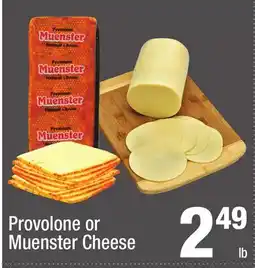 Super King Markets Provolone or Muenster Cheese offer