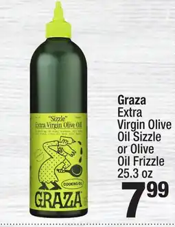 Super King Markets Graza Extra Virgin Olive Oil Sizzle or Olive Oil Frizzle offer