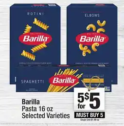 Super King Markets Barilla Pasta offer