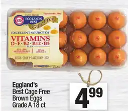 Super King Markets Eggland's Best Cage Free Brown Eggs Grade A offer