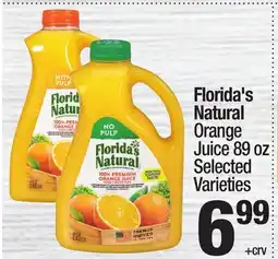 Super King Markets Florida's Natural Orange Juice offer