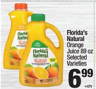 Super King Markets Florida's Natural Orange Juice offer