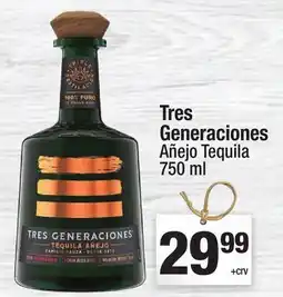 Super King Markets Tres Generaciones Añejo Tequila offer