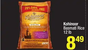 Super King Markets Kohinoor Basmati Rice offer
