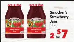 Vallarta Supermarkets Smucker's Strawberry Jam offer