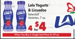 Vallarta Supermarkets Lala Yogurts & Licuados offer