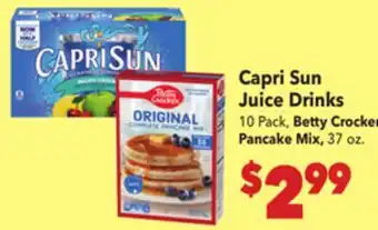 Vallarta Supermarkets Capri Sun Juice Drinks offer