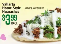 Vallarta Supermarkets Vallarta Home-Style Huaraches offer