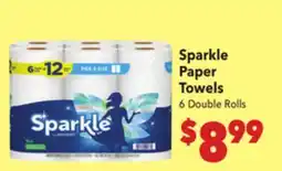 Vallarta Supermarkets Sparkle Paper Towels offer