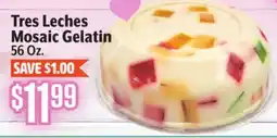 Vallarta Supermarkets Tres Leches Mosaic Gelatin offer