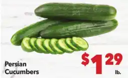 Vallarta Supermarkets Persian Cucumbers offer