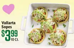 Vallarta Supermarkets Vallarta Sopes offer