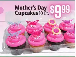 Vallarta Supermarkets Mother's Day Cupcakes offer