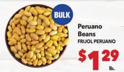 Vallarta Supermarkets Peruano Beans / FRIJOL PERUANO offer