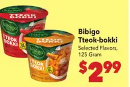 Vallarta Supermarkets Bibigo Tteok-bokki offer