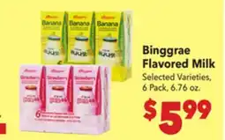 Vallarta Supermarkets Binggrae Flavored Milk offer