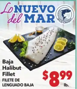 Vallarta Supermarkets Baja Halibut Fillet / FILETE DE LENGUADO BAJA offer