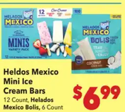 Vallarta Supermarkets Mini Ice Cream Bars offer