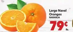 Vallarta Supermarkets Large Navel Oranges / NARANJA offer