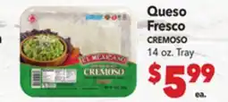 Vallarta Supermarkets Queso Fresco / CREMOSO offer