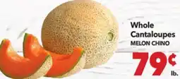 Vallarta Supermarkets Whole Cantaloupes / MELON CHINO offer