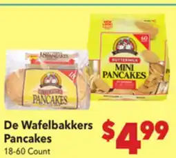 Vallarta Supermarkets De Wafelbakkers Pancakes offer
