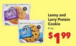 Vallarta Supermarkets Lenny and Larry Protein Cookie offer