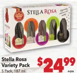 Vallarta Supermarkets Stella Rosa Variety Pack offer